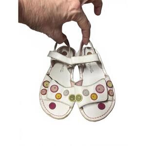 Kid's Express Girls Leather Sandals Size 9